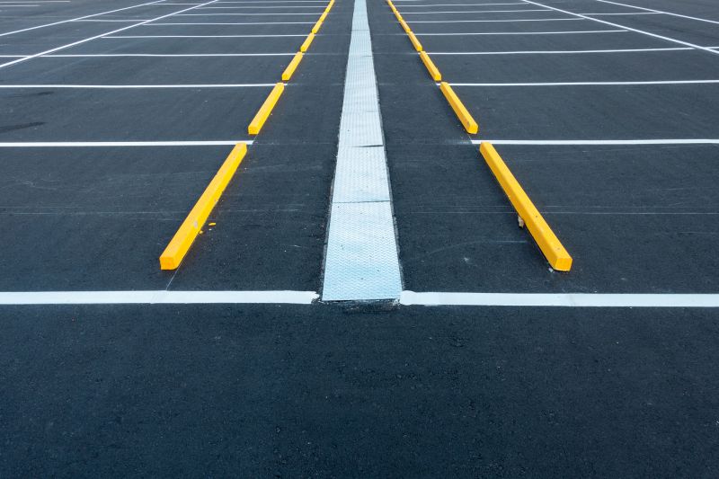 Line Striping After Sealing