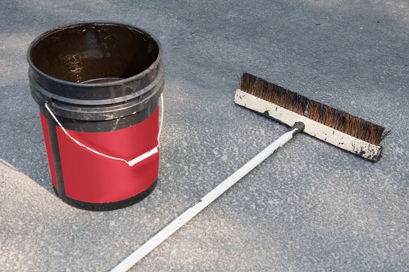 Blacktop Sealcoating detail